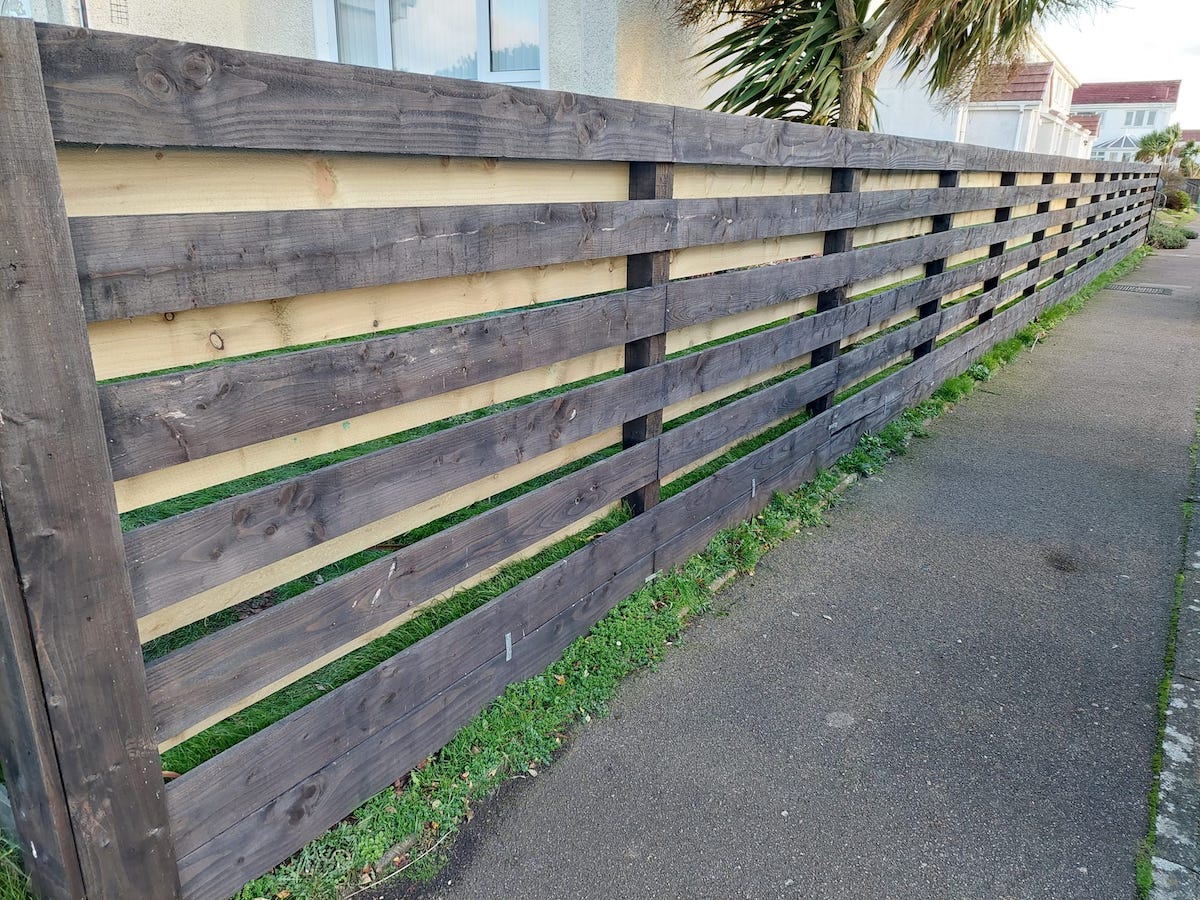 Domestic fencing in Argyll